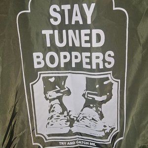 Bomber Style Hoodie Stay Tuned Boppers by Attention